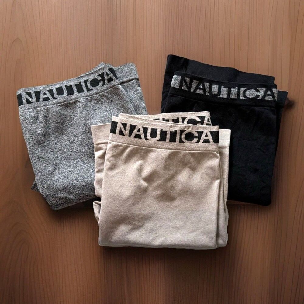 Nautica Womens Intimates Under Shorts Underwear Size Large (Lot Of 3) Base Layer - Picture 4 of 4